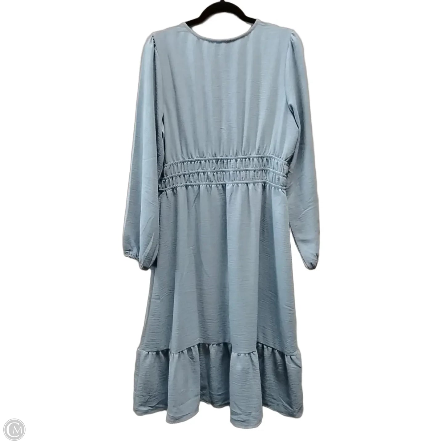 Dress Casual Maxi By Luxology In Blue, Size: 12