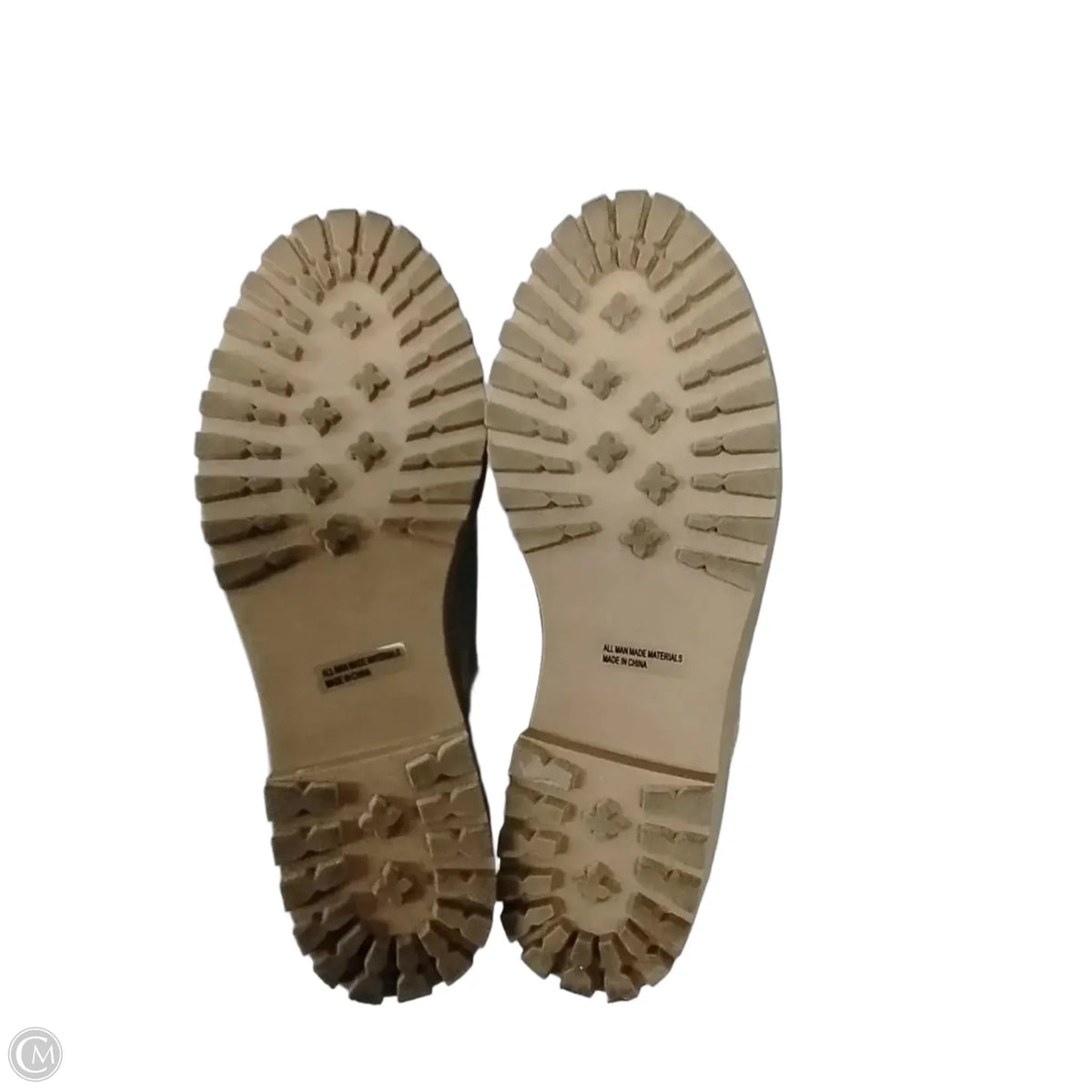 Boots Ankle Flats By Dv In Tan, Size: 8