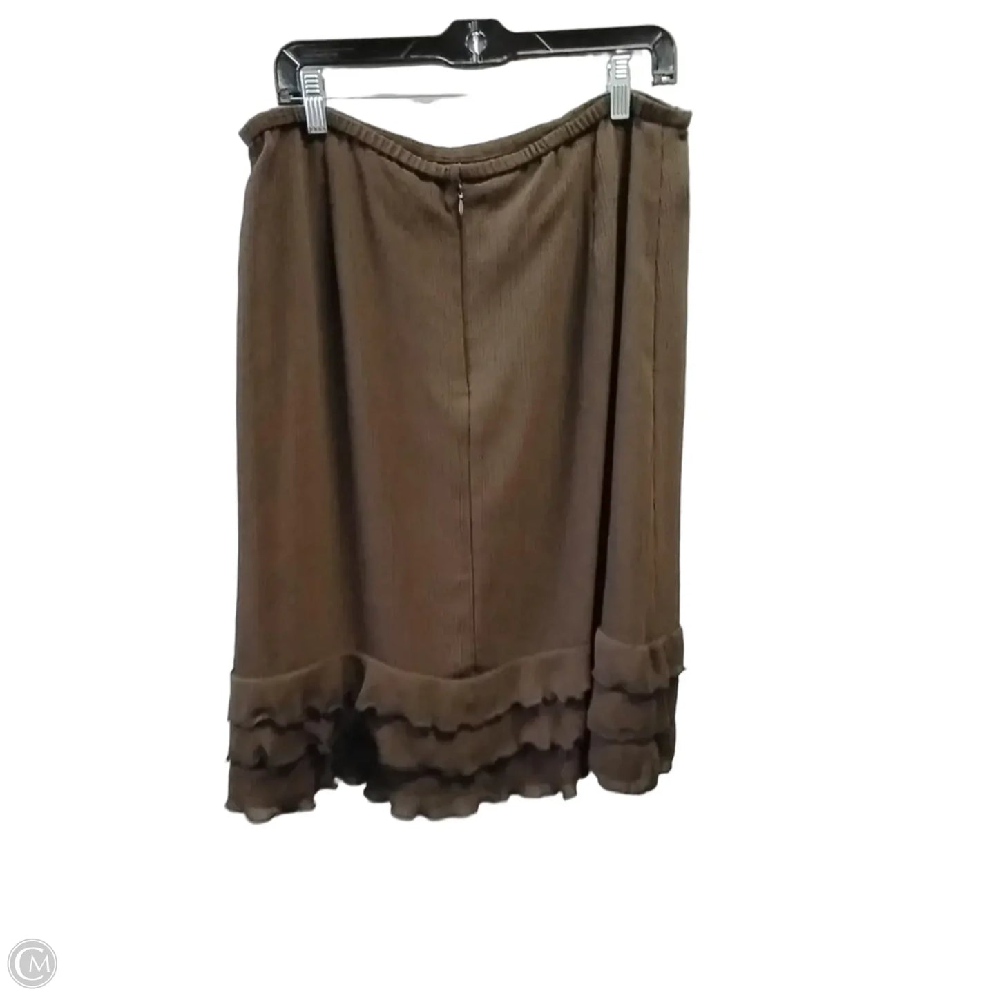 Skirt Set 2pc By Cme In Brown, Size: 14