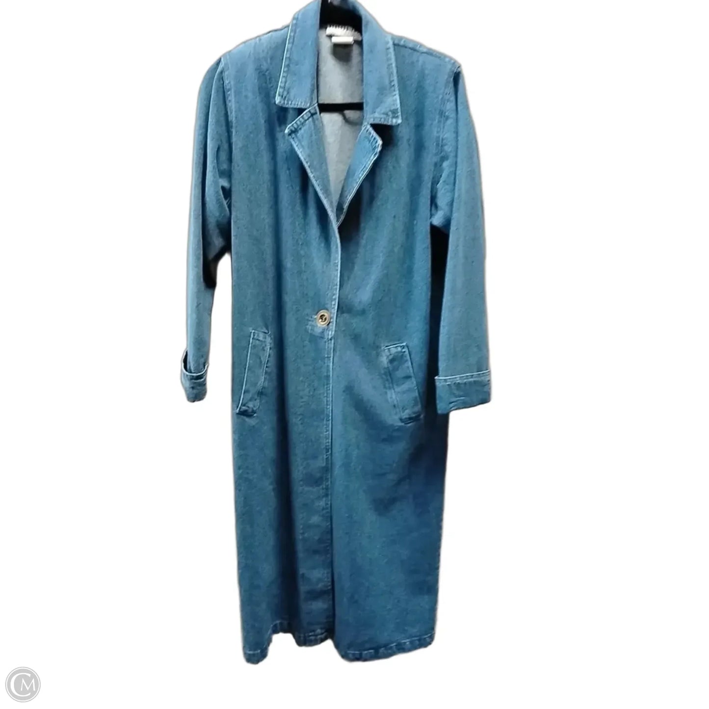 Jacket Denim By Cme In Blue, Size: S