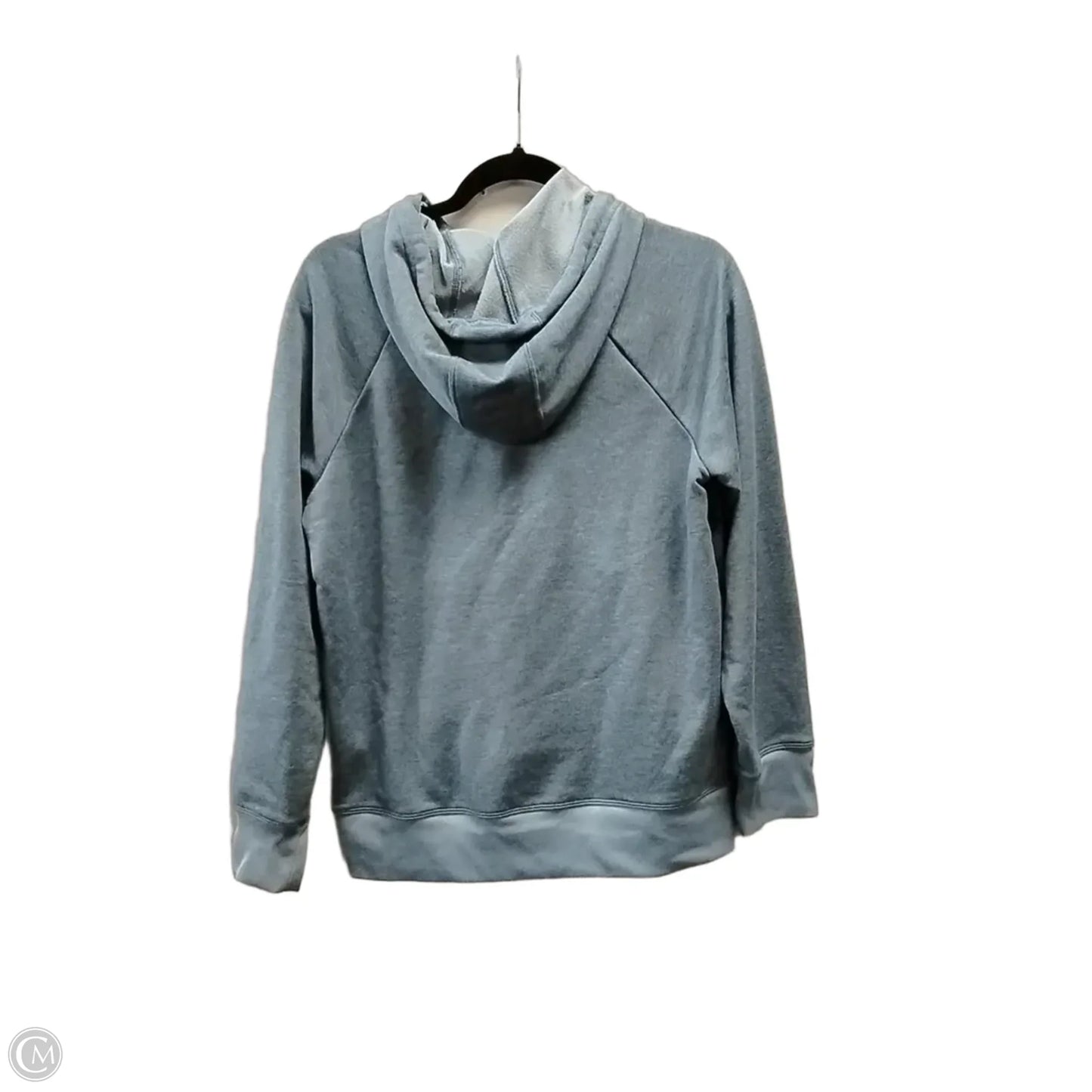 Athletic Sweatshirt Hoodie By Under Armour In Blue, Size: M