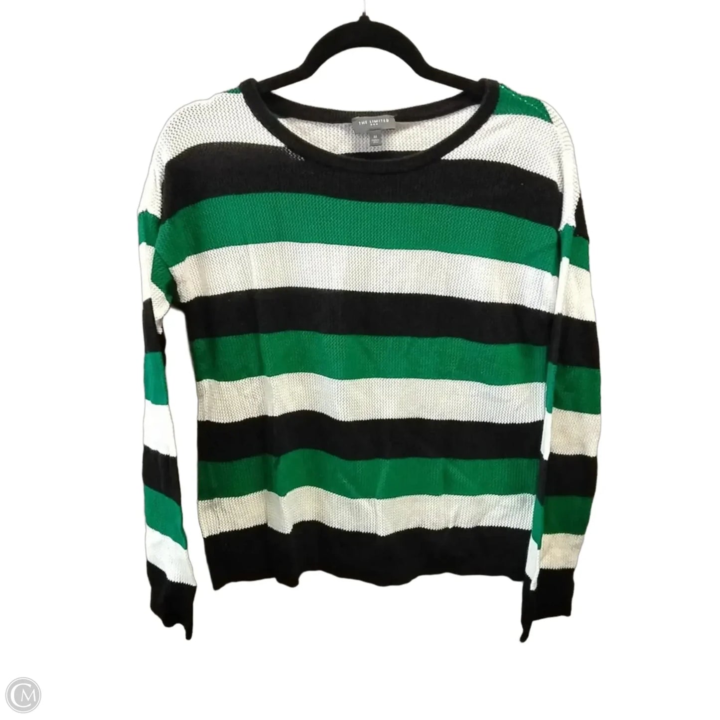 Sweater By Limited In Striped Pattern, Size: M