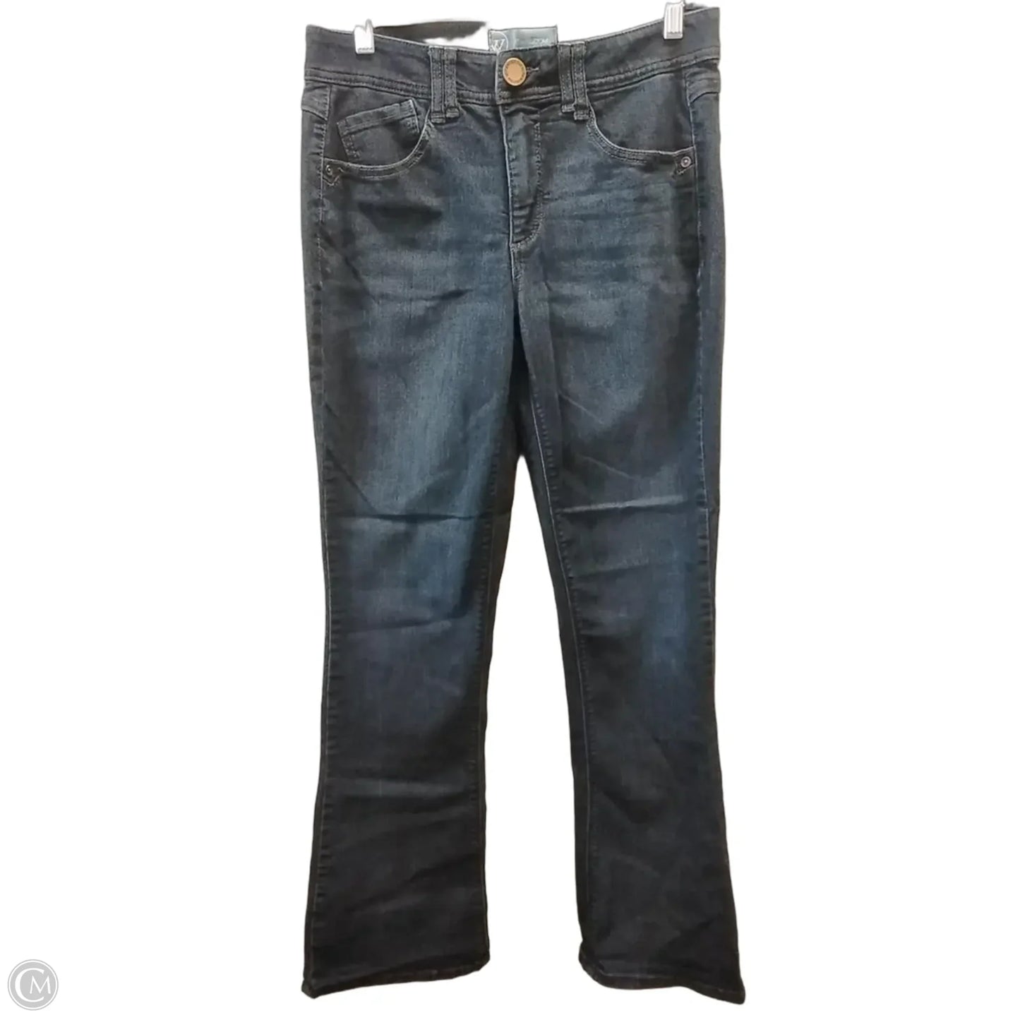 Jeans Boot Cut By Wit & Wisdom In Blue, Size: 8