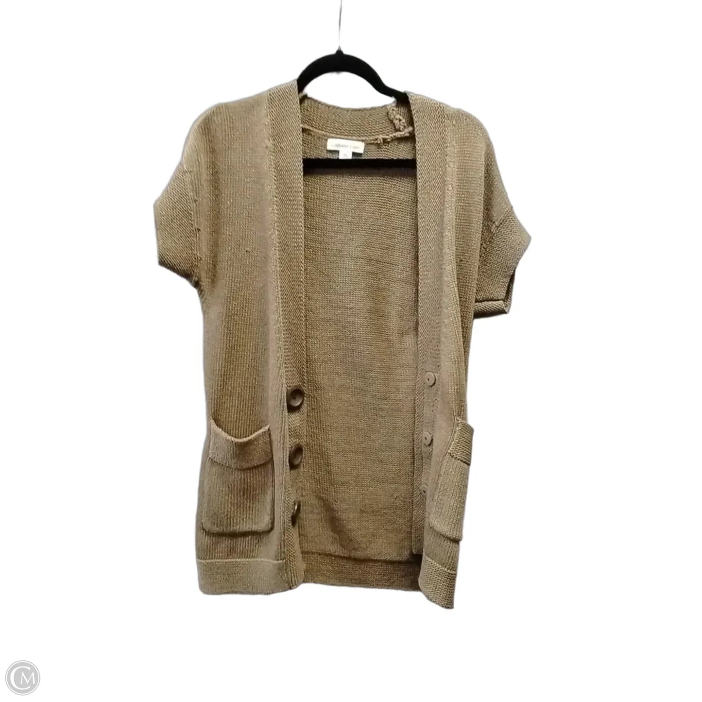 Sweater Short Sleeve By Coldwater Creek In Brown, Size: Xs