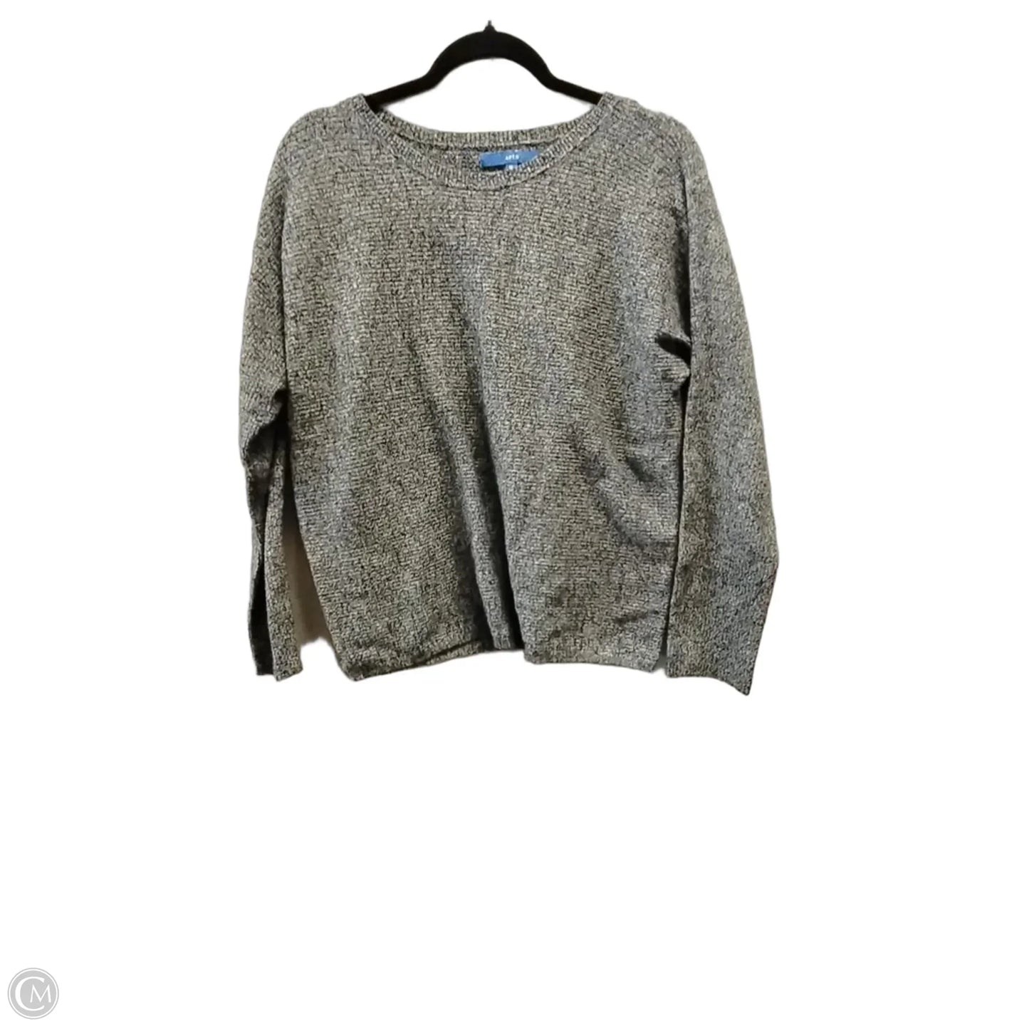 Sweater By Apt 9 In Grey, Size: Xl