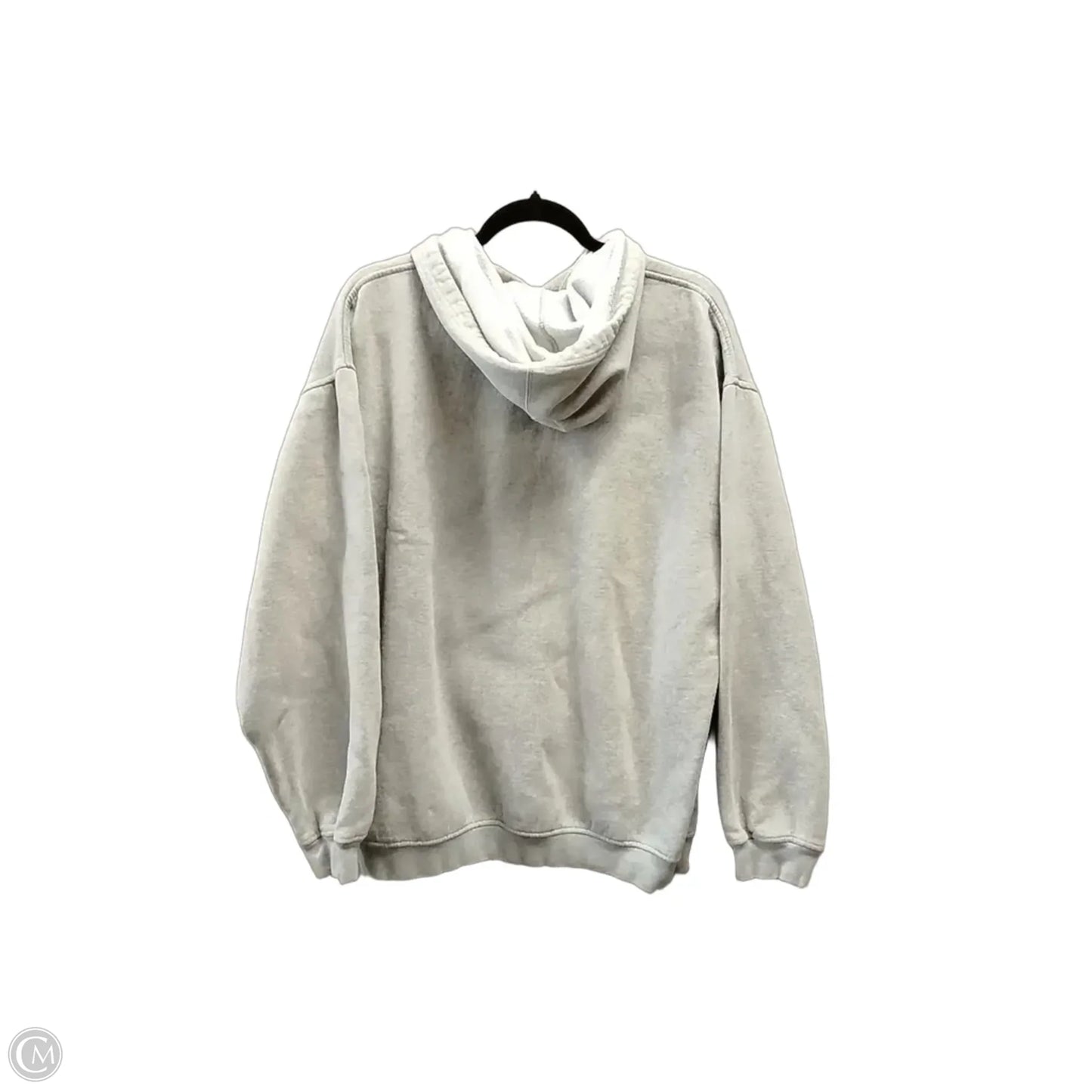 Sweatshirt Hoodie By Ralph Lauren Co In Grey, Size: L