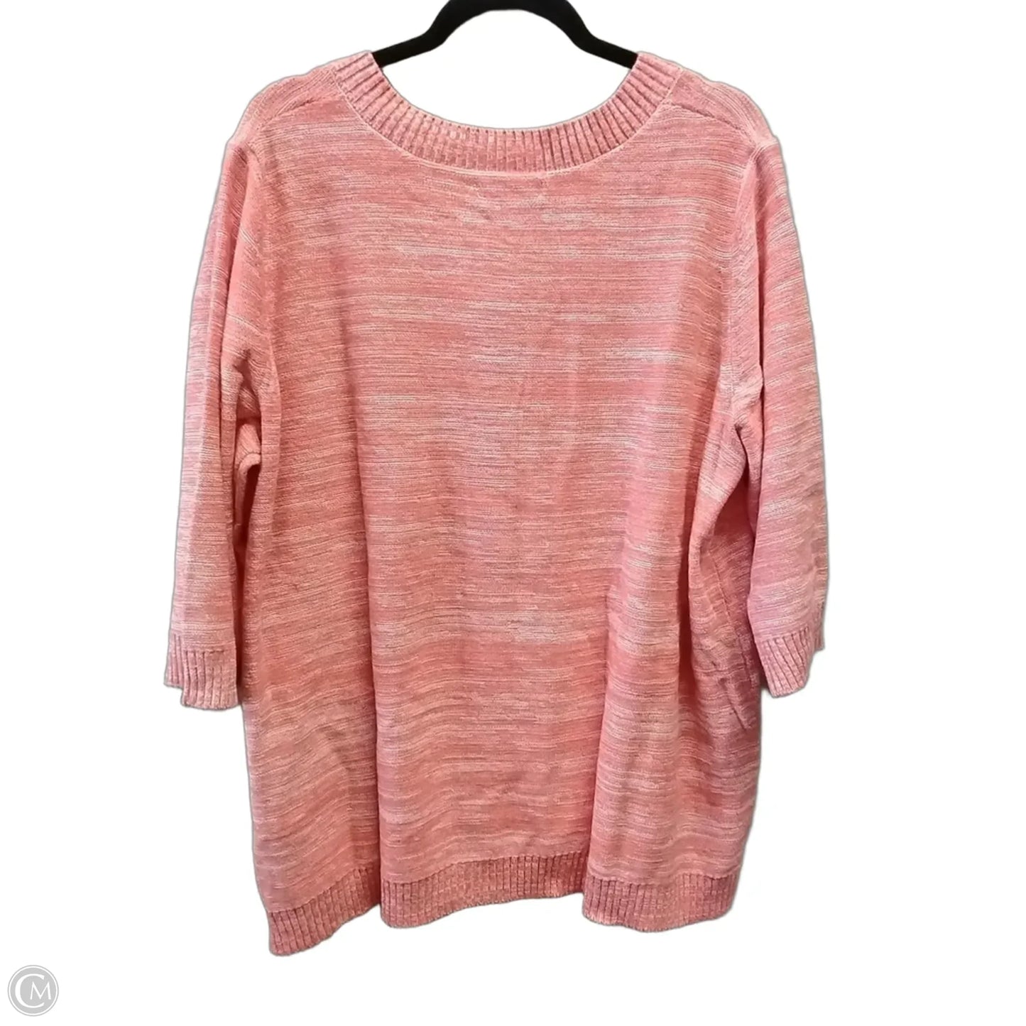 Sweater By Woman Within In Orange, Size: 1x