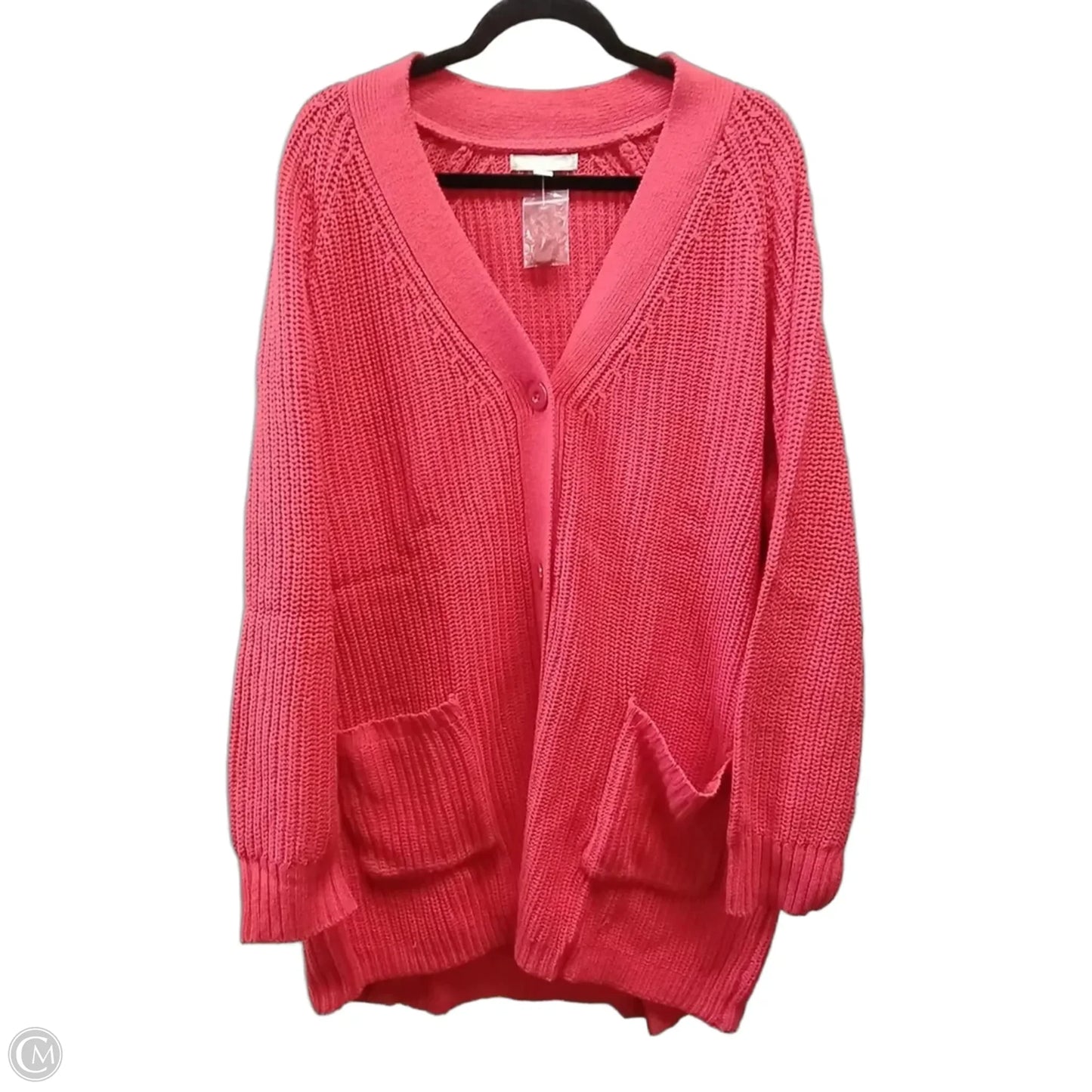 Sweater By Woman Within In Red, Size: 1x