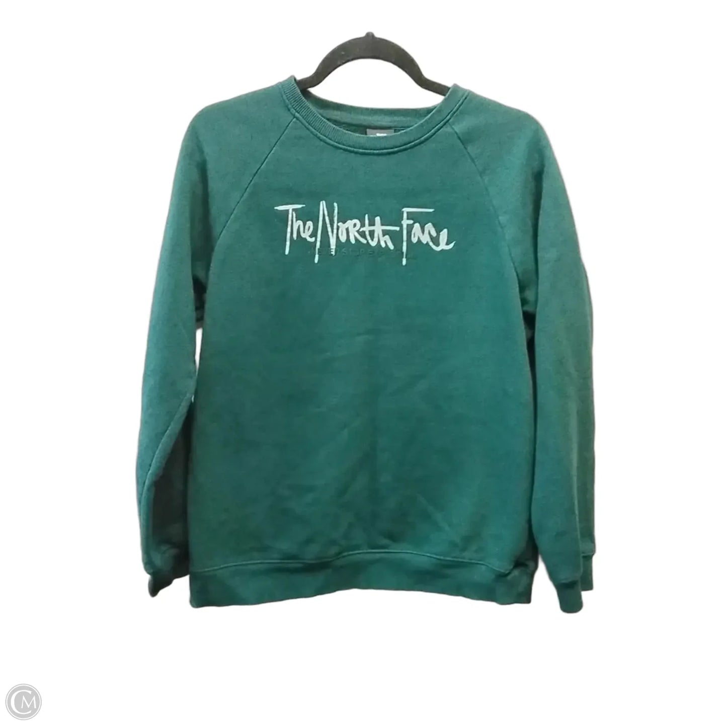 Sweatshirt Crewneck By The North Face In Green, Size: M