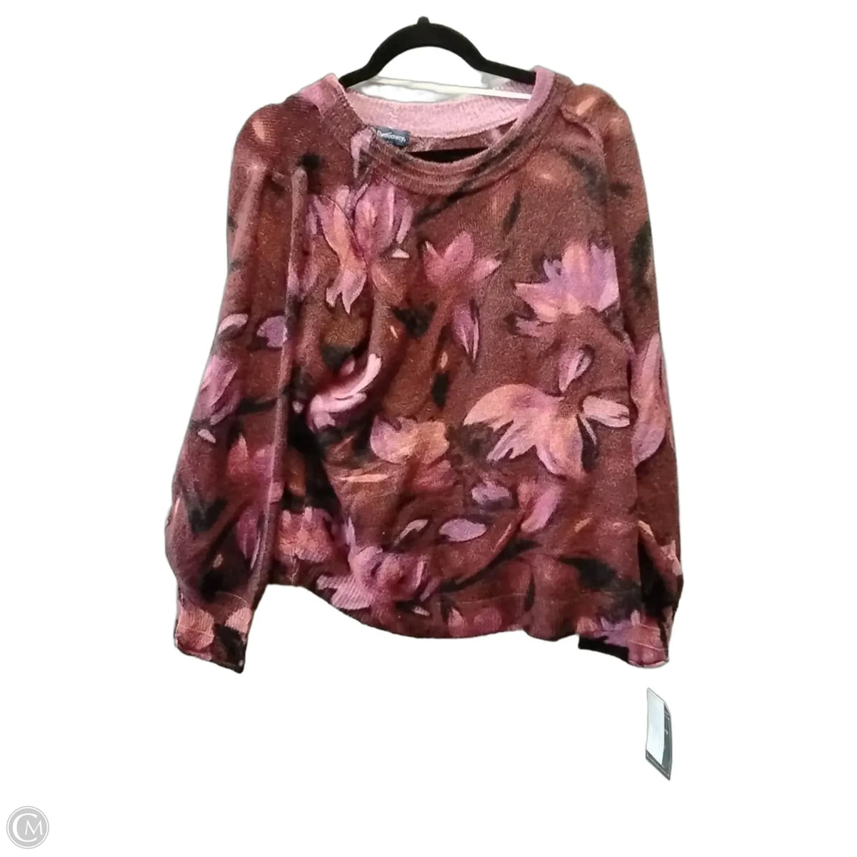 Sweater By Democracy In Purple, Size: 1x