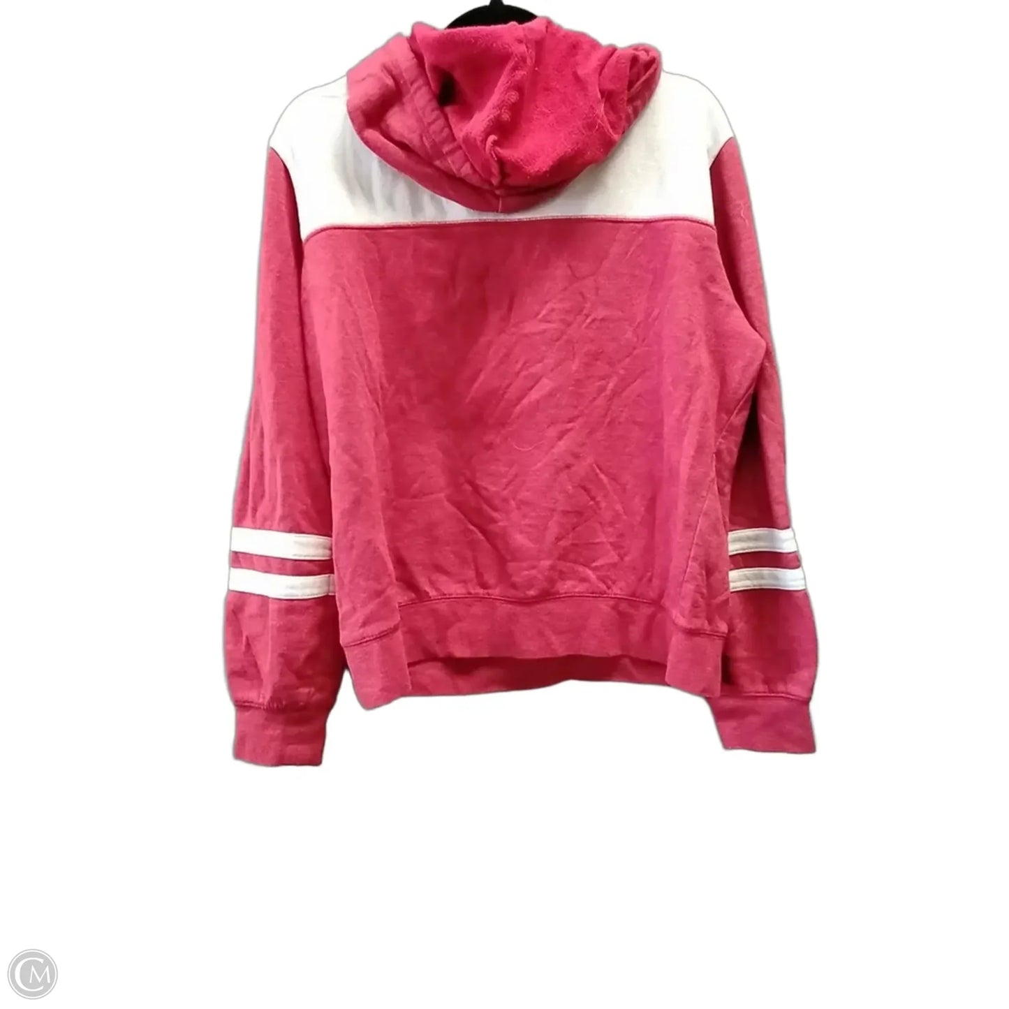 Sweatshirt Hoodie By Nfl In Red & White, Size: L