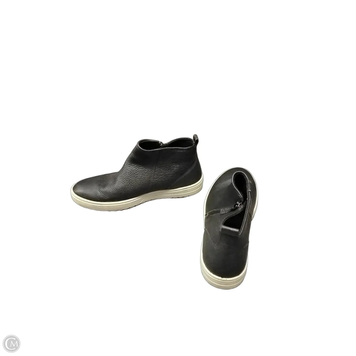 Boots Ankle Flats By Ecco In Black, Size: 7.5