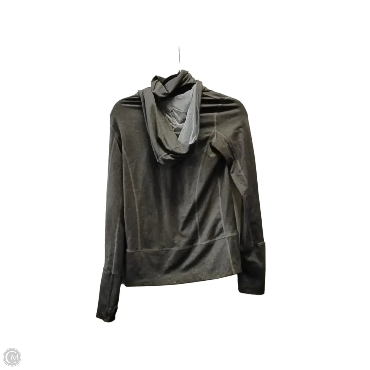 Athletic Jacket By Lululemon In Grey, Size: S