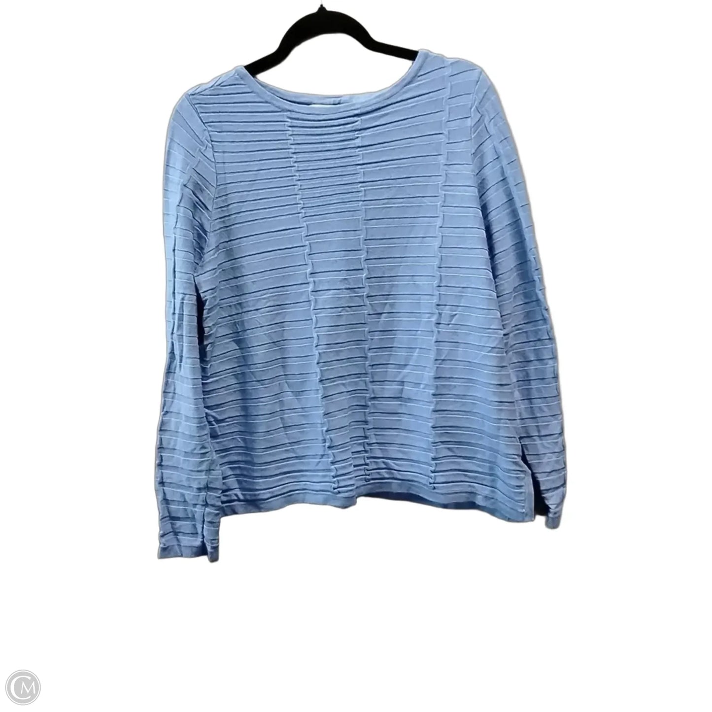 Sweater By Chicos In Blue, Size: L