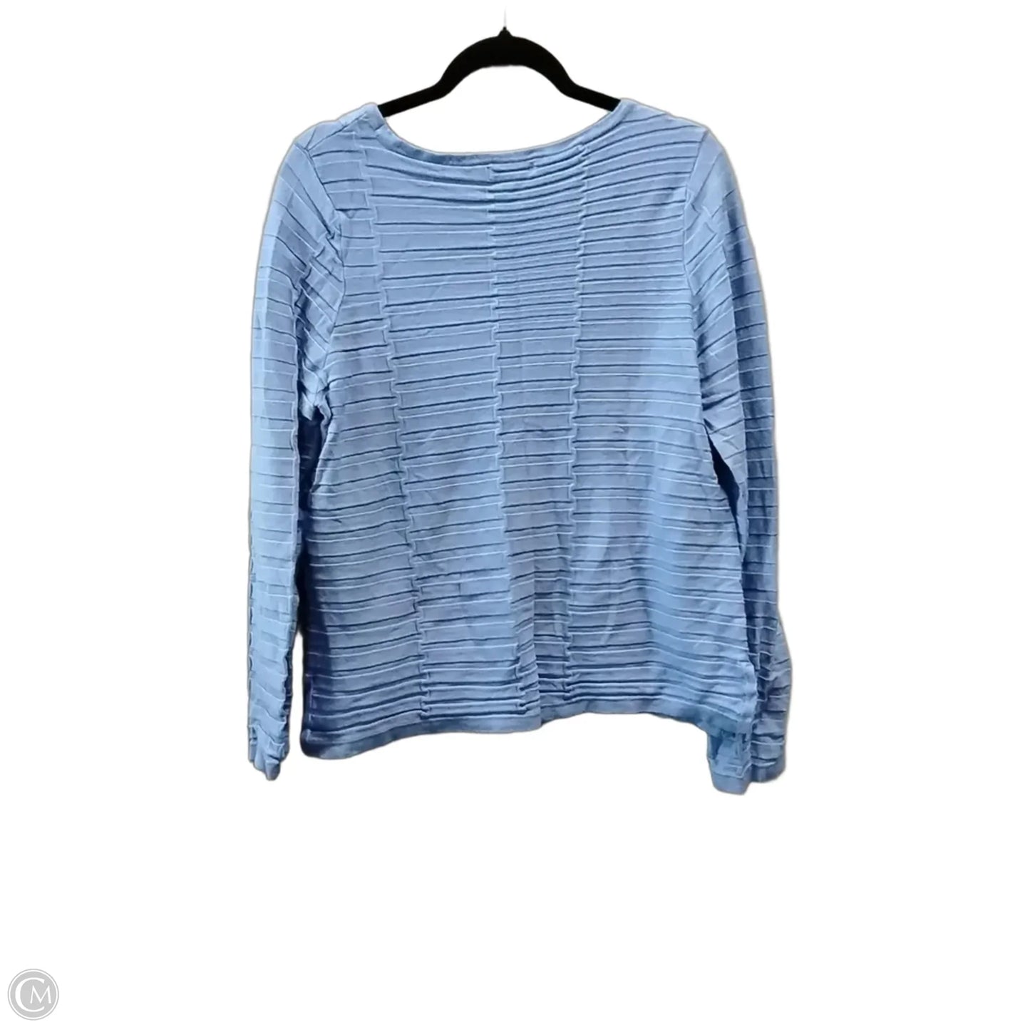 Sweater By Chicos In Blue, Size: L