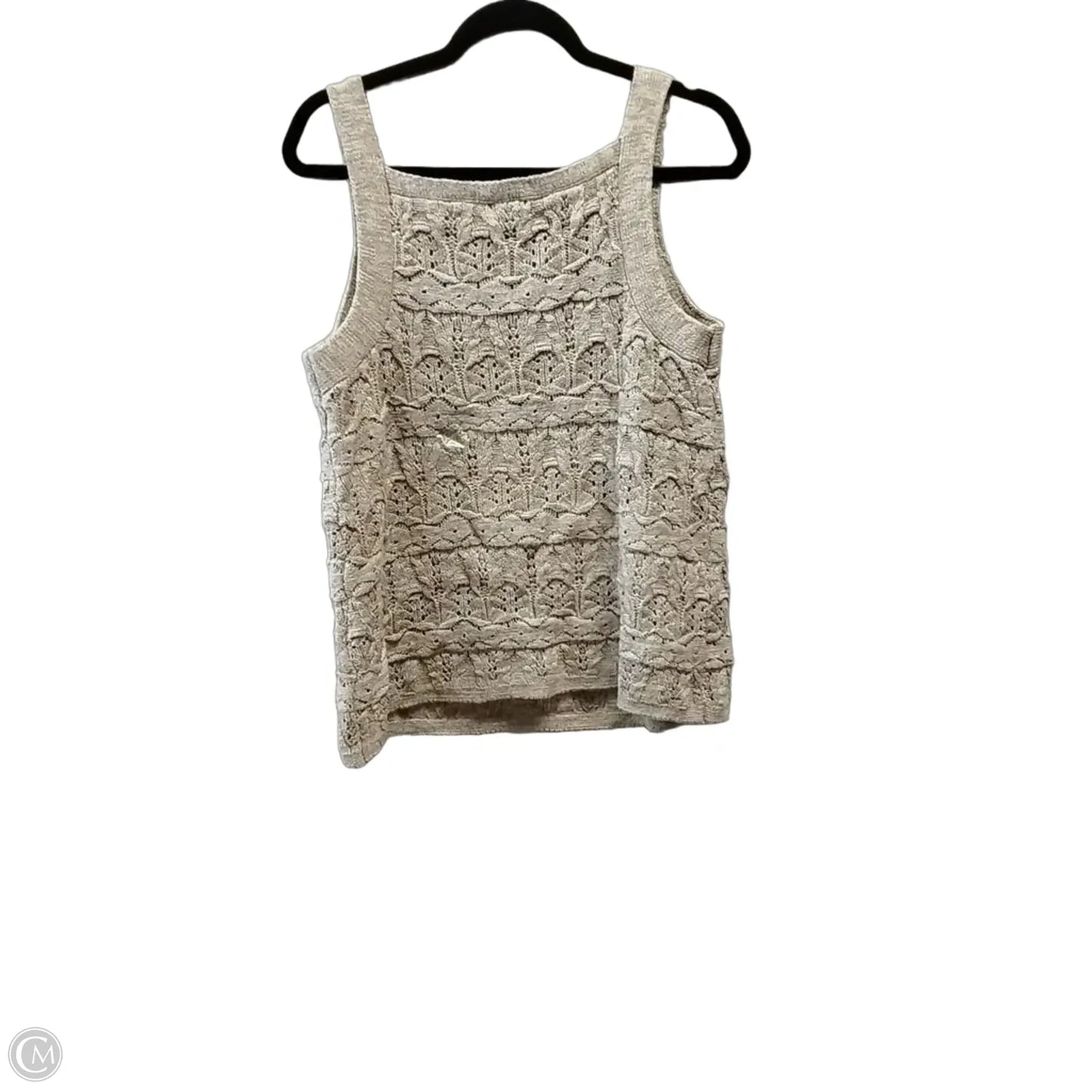 Sweater Short Sleeve By J. Jill In Tan, Size: M