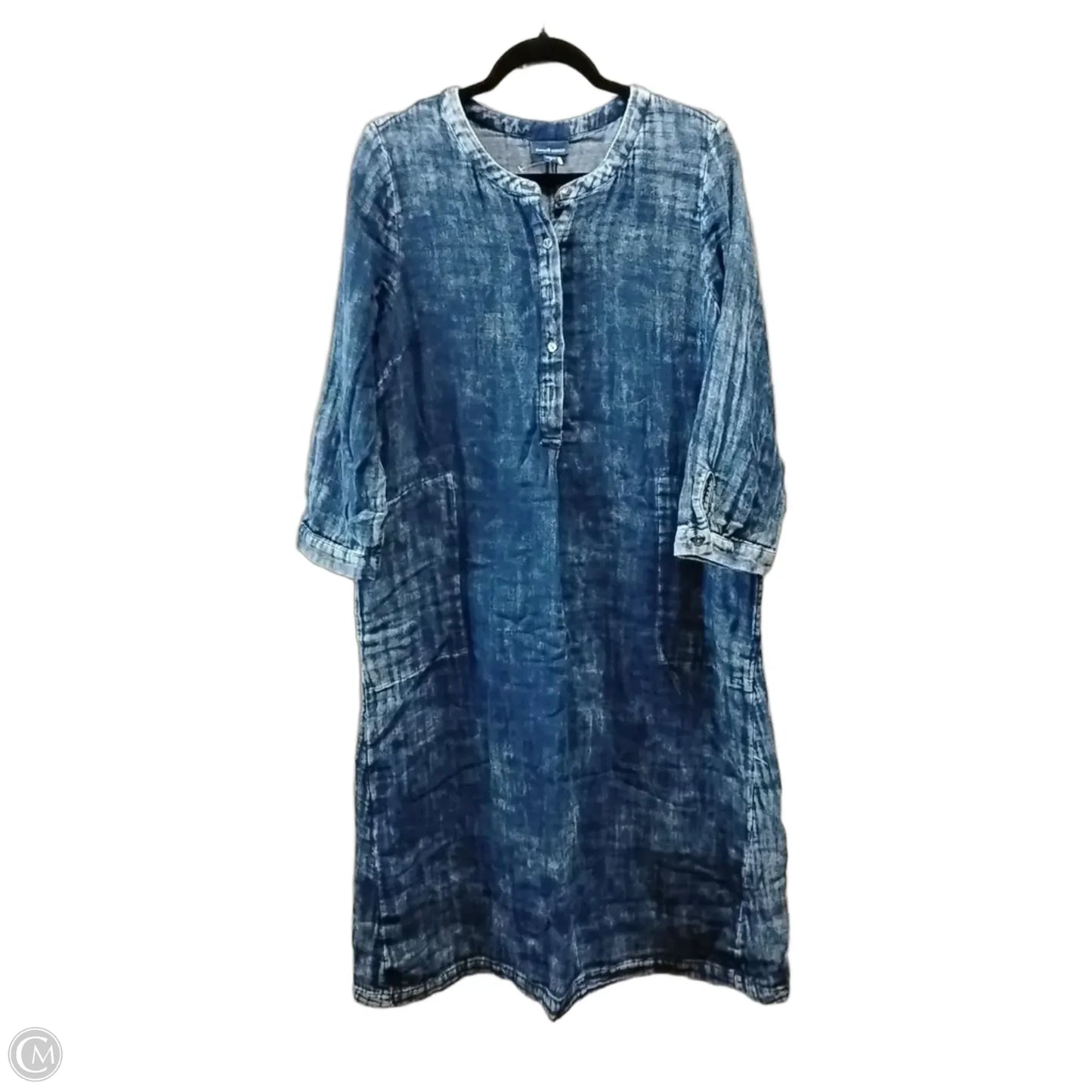 Dress Casual Maxi By Pure Jill In Blue, Size: 10