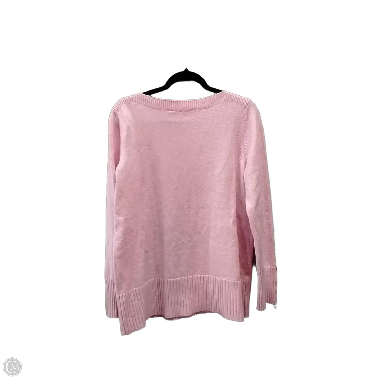 Sweater By Loft In Pink, Size: L