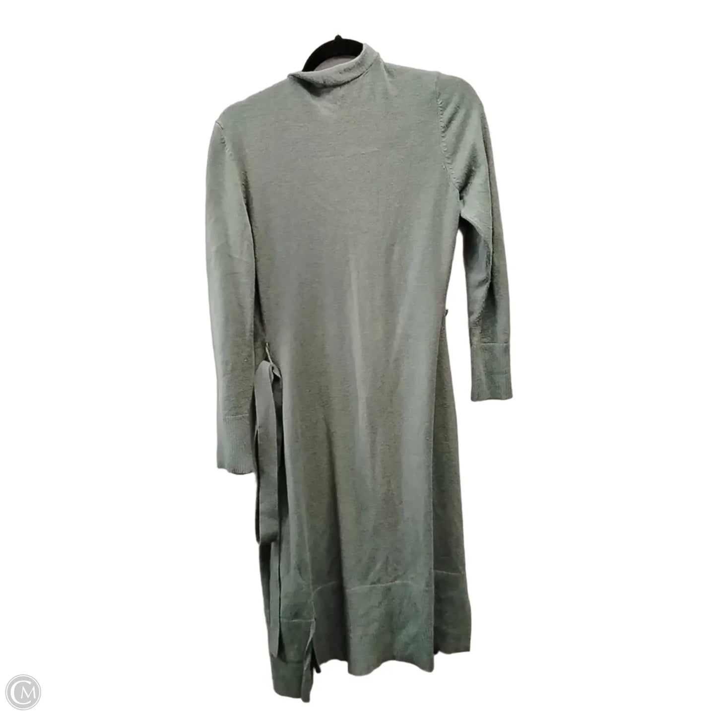 Sweater Cardigan By Nine West In Green, Size: M