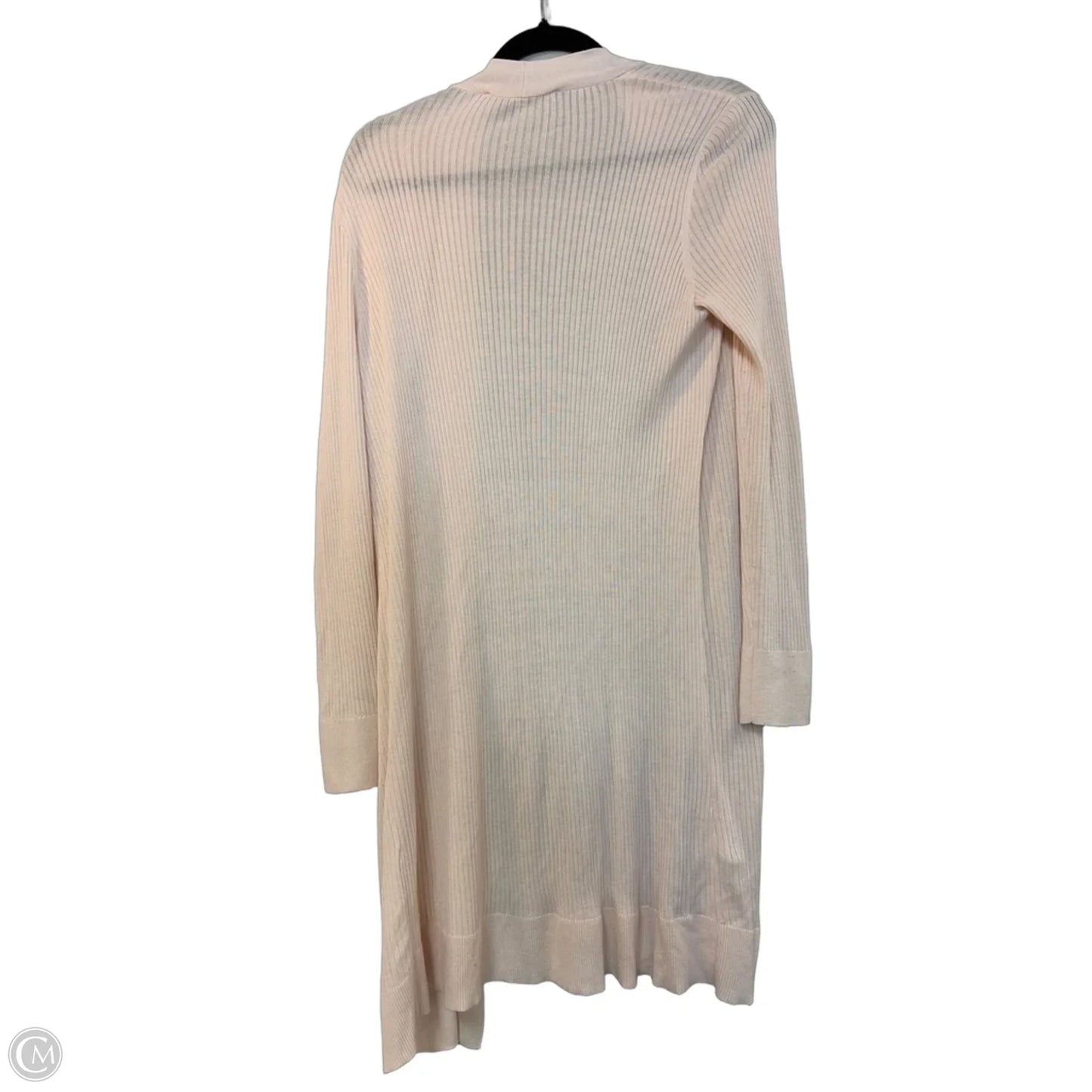 Sweater Cardigan By Loft In Pink, Size: M