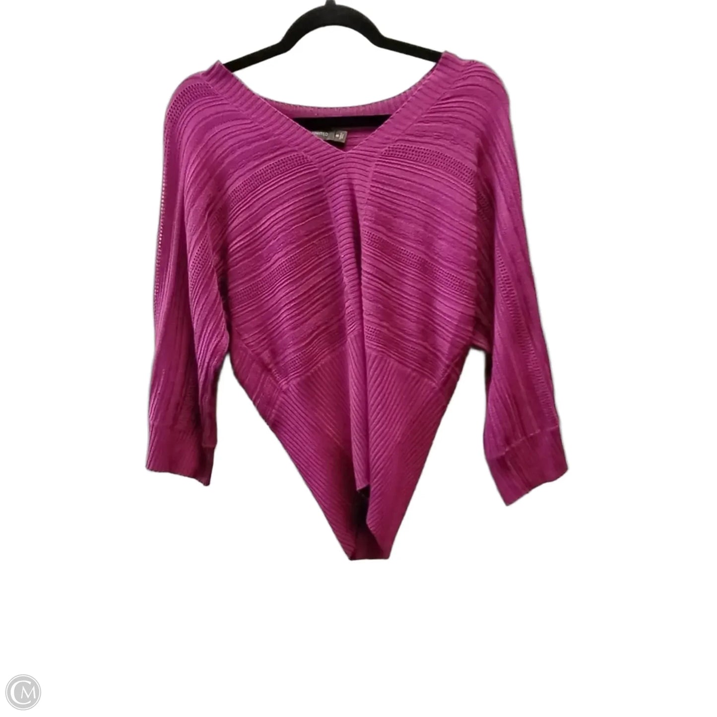 Sweater By Limited In Purple, Size: Xs