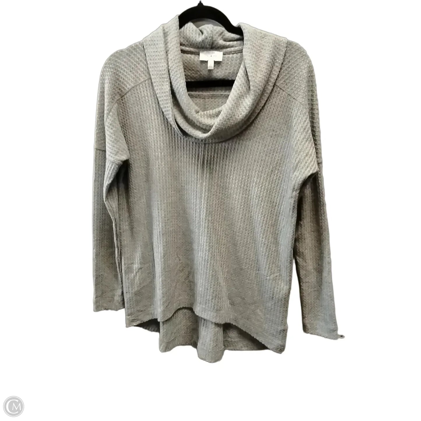 Sweater By Lucky Brand In Grey, Size: S