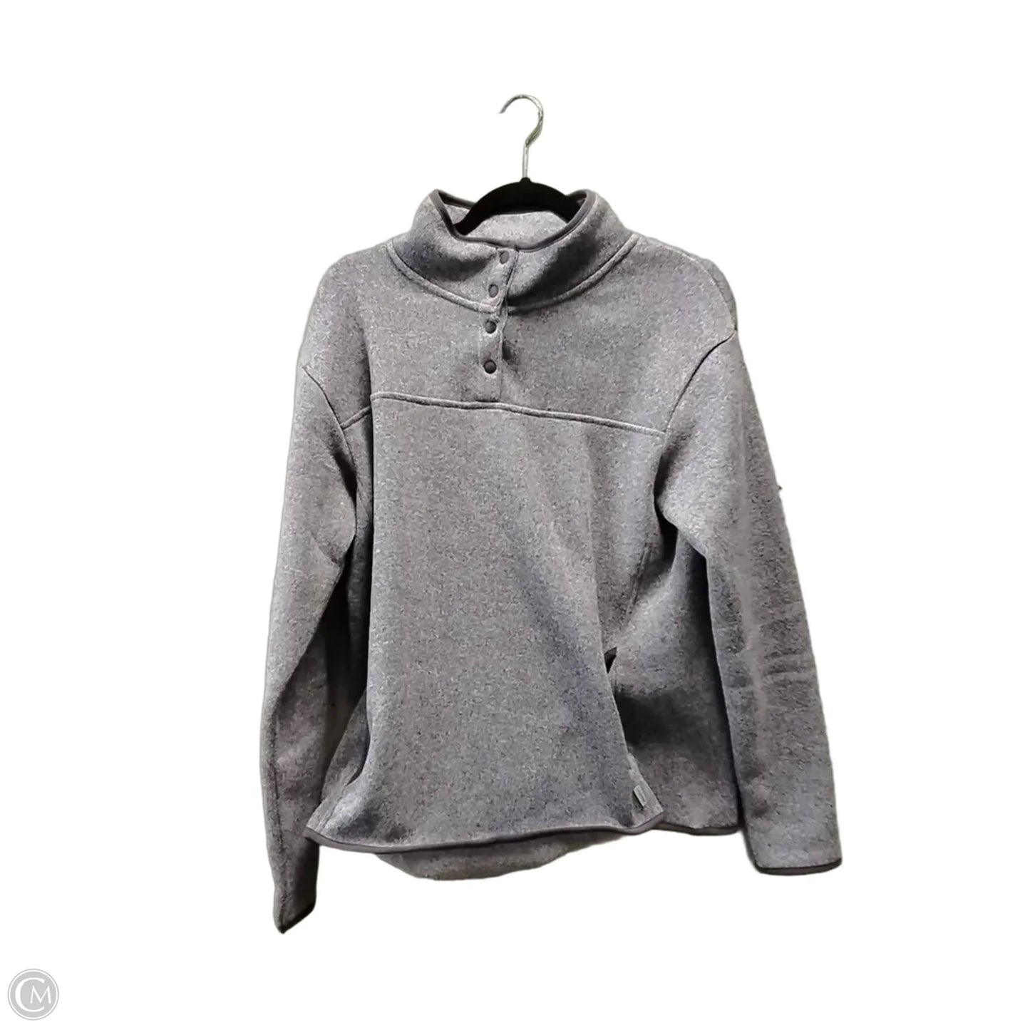 Sweatshirt Crewneck By Eddie Bauer In Purple, Size: L