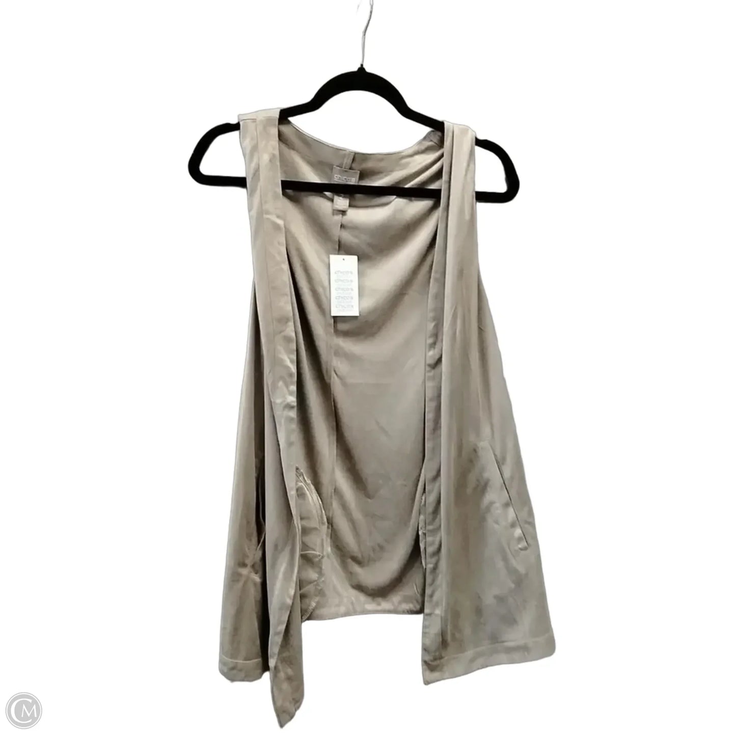 Vest Other By Chicos In Tan, Size: L