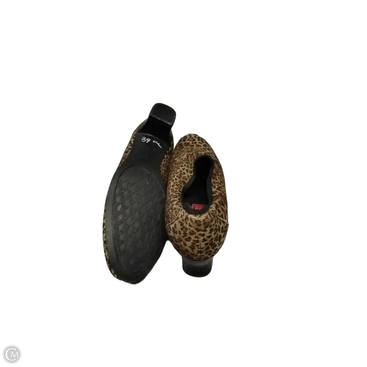 Boots Ankle Heels By Munro In Leopard Print, Size: 8