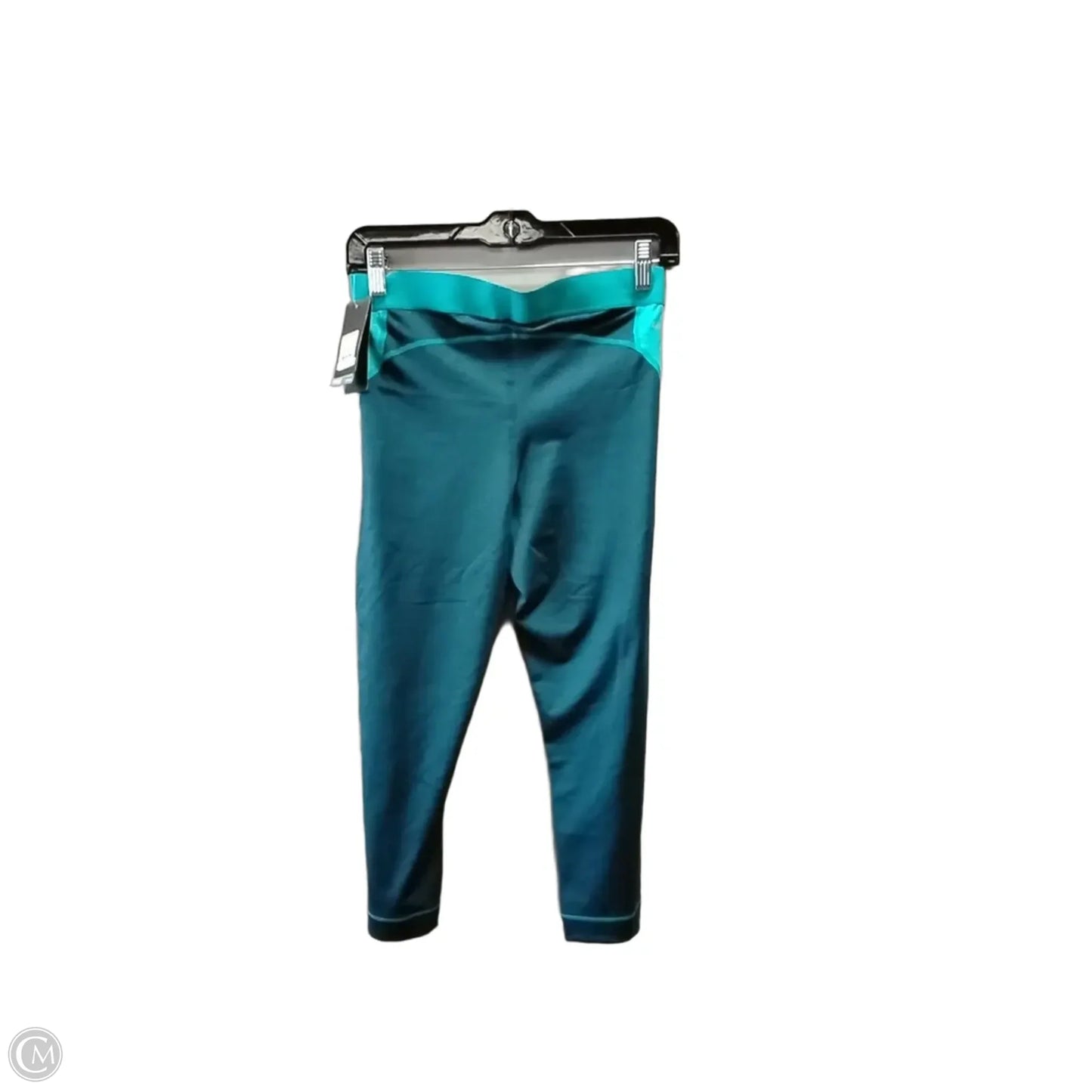 Athletic Leggings By Nike In Green, Size: L