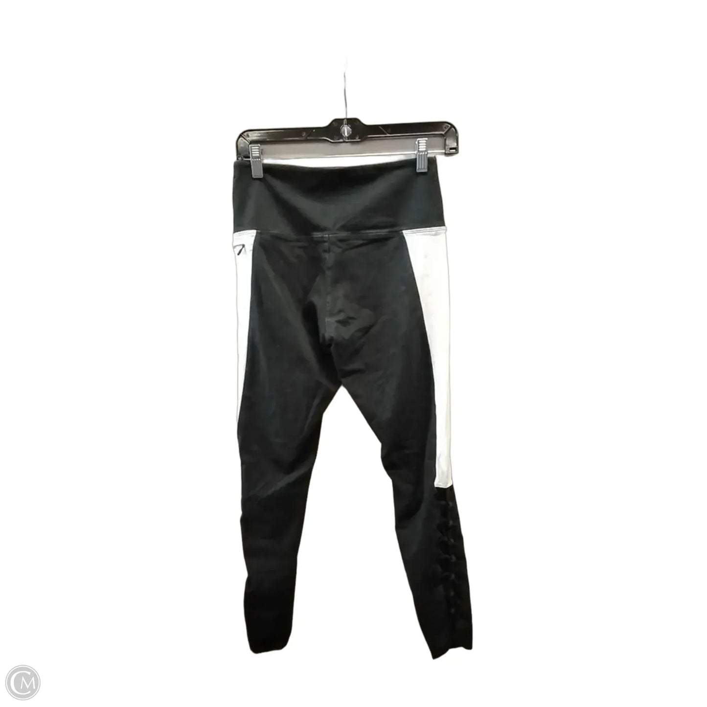 Athletic Leggings By Pinch In Black & White, Size: M