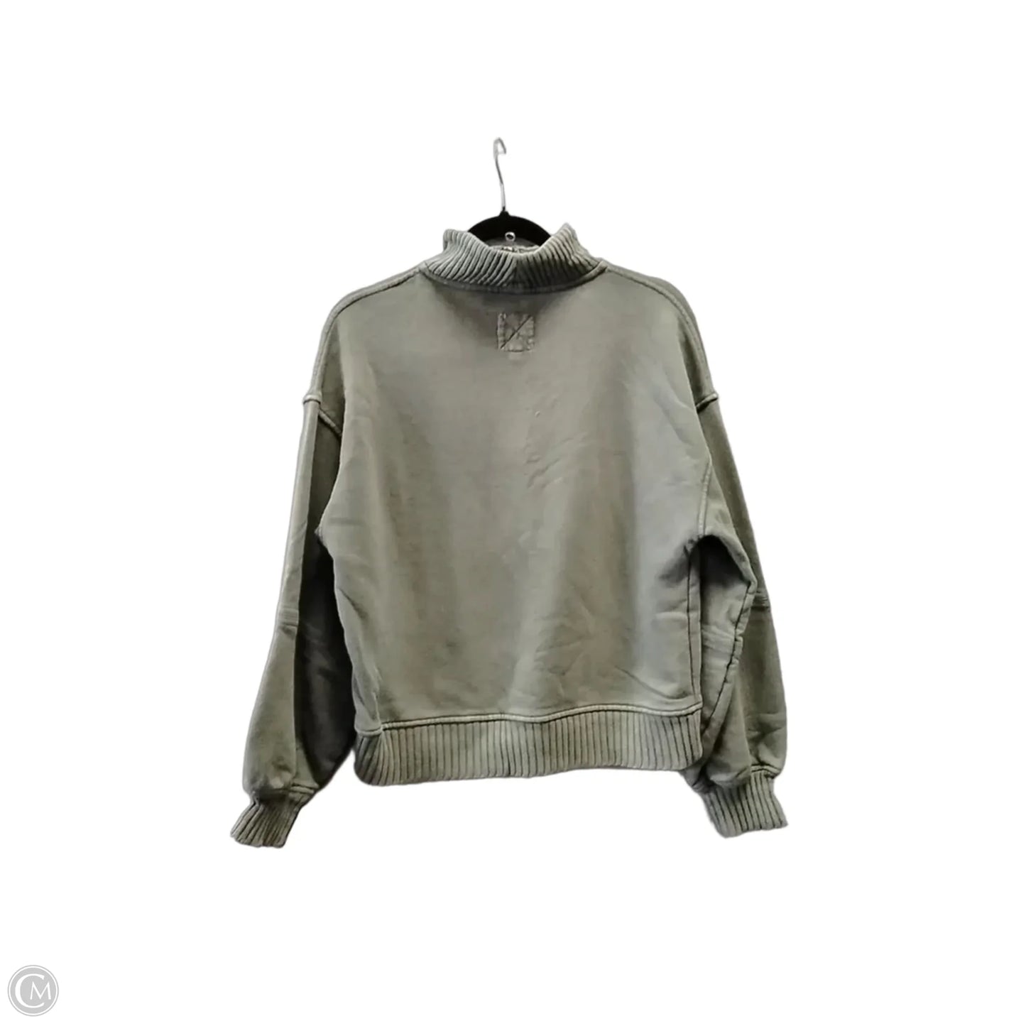 Sweatshirt Collar By Aerie In Green, Size: Xs