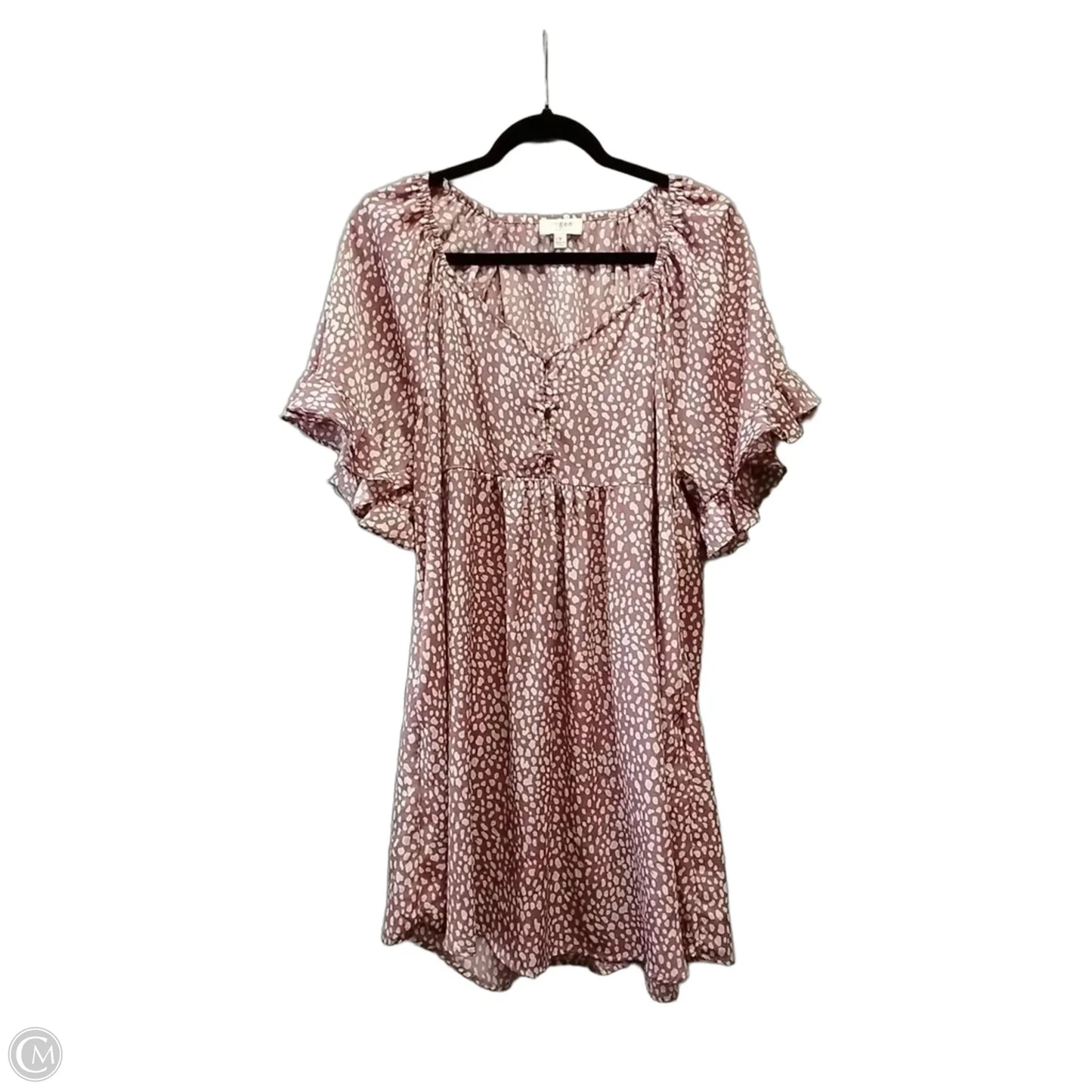 Dress Casual Maxi By Umgee In Pink & White, Size: 6