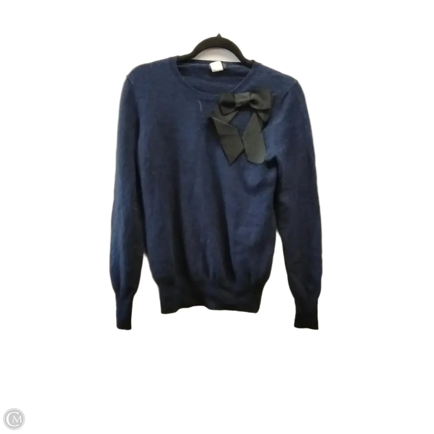 Sweater By J. Crew In Black & Blue, Size: M