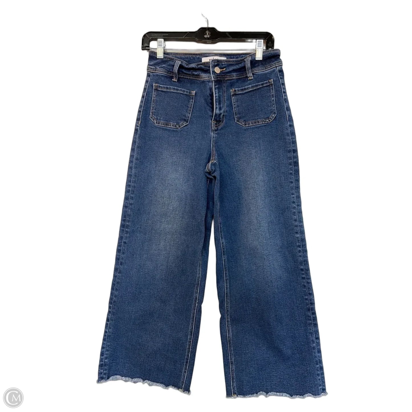 Jeans Wide Leg By Mica In Blue Denim, Size: 2