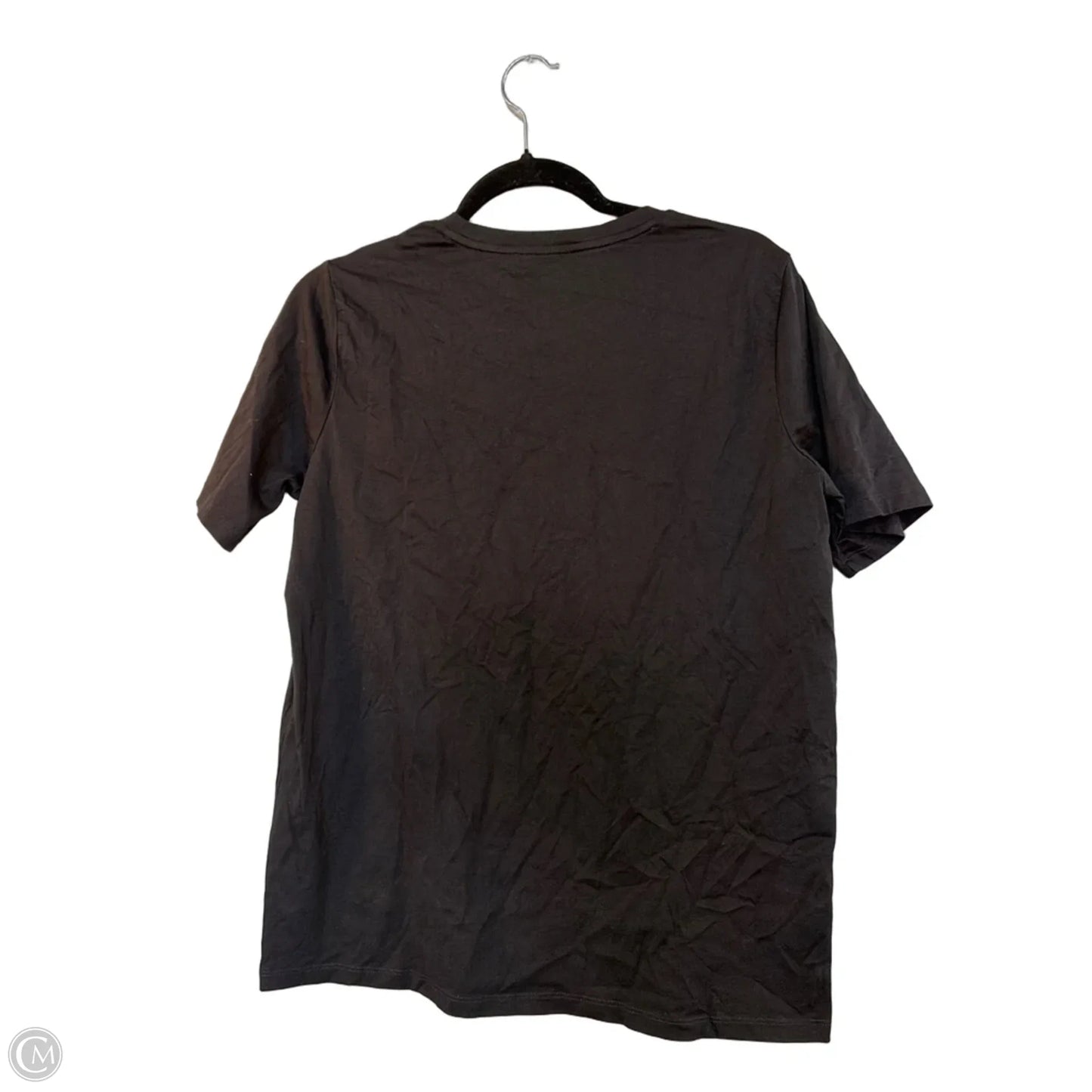 Top Short Sleeve By Michael By Michael Kors In Black, Size: L