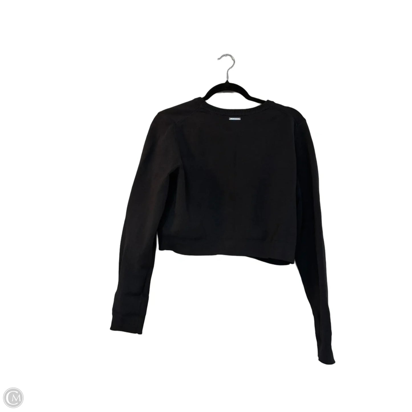 Sweater Cardigan By Michael By Michael Kors In Black, Size: L