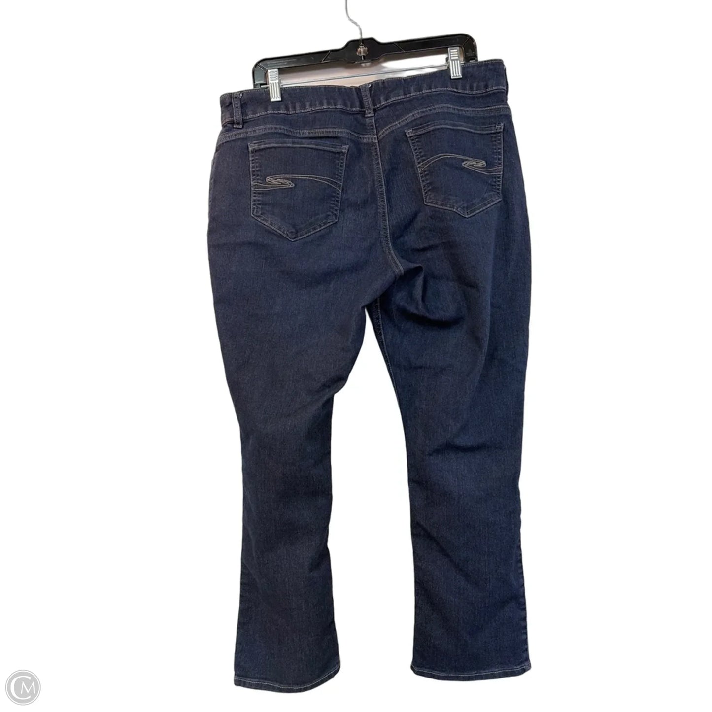 Jeans Skinny By Lee In Blue, Size: 16