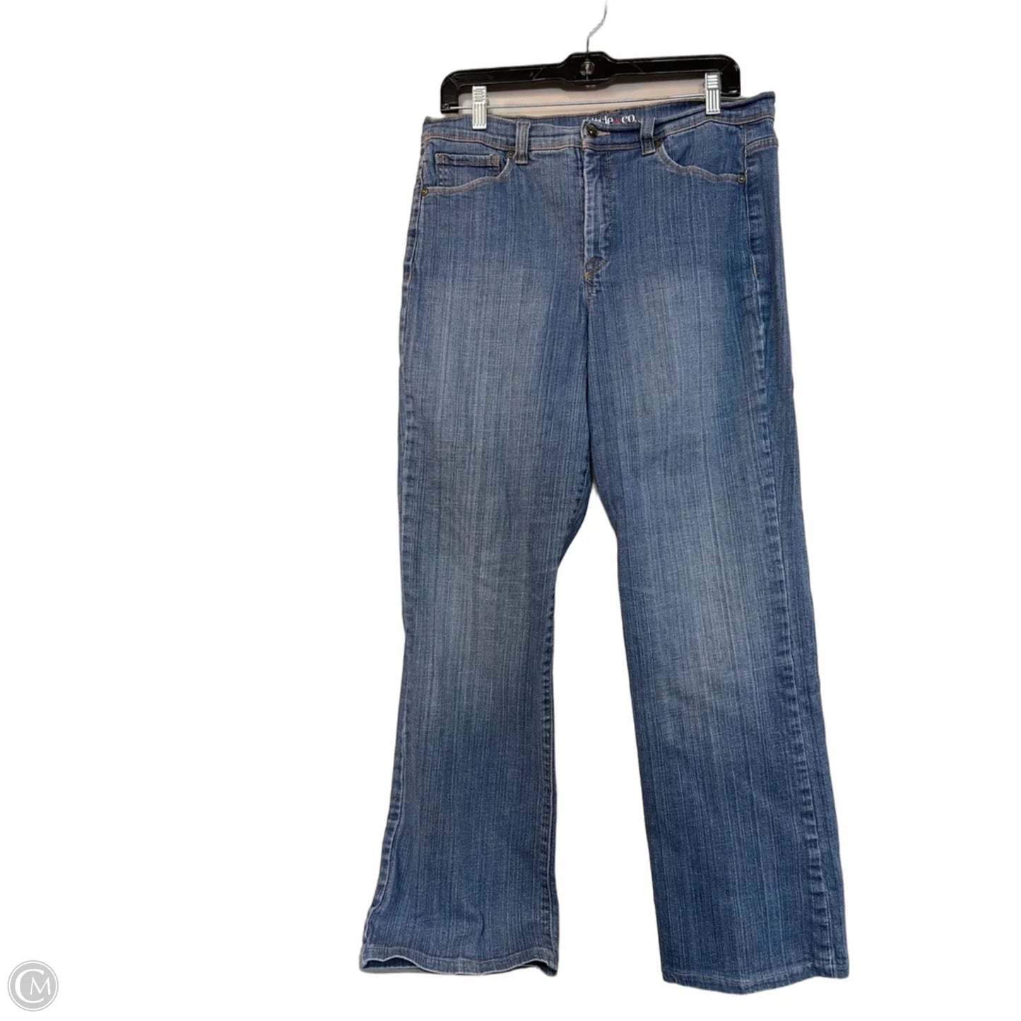Jeans Straight By Style And Company In Blue, Size: 14