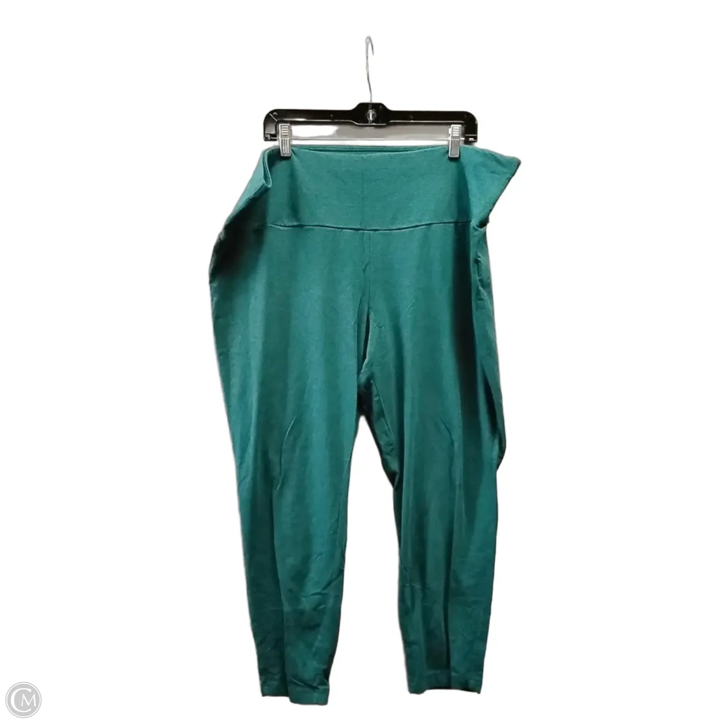 Capris By Terra & Sky In Green, Size: 3x