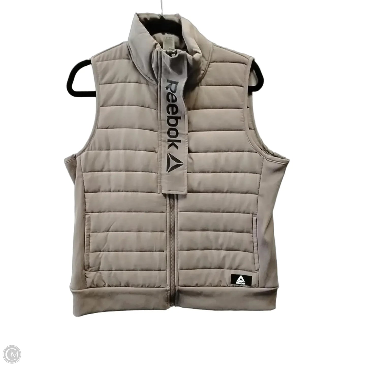 Vest Puffer & Quilted By Reebok In Purple, Size: L