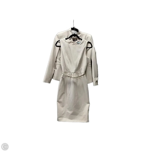 Dress Suit 2pc By Antonio Melani In Tan, Size: 4