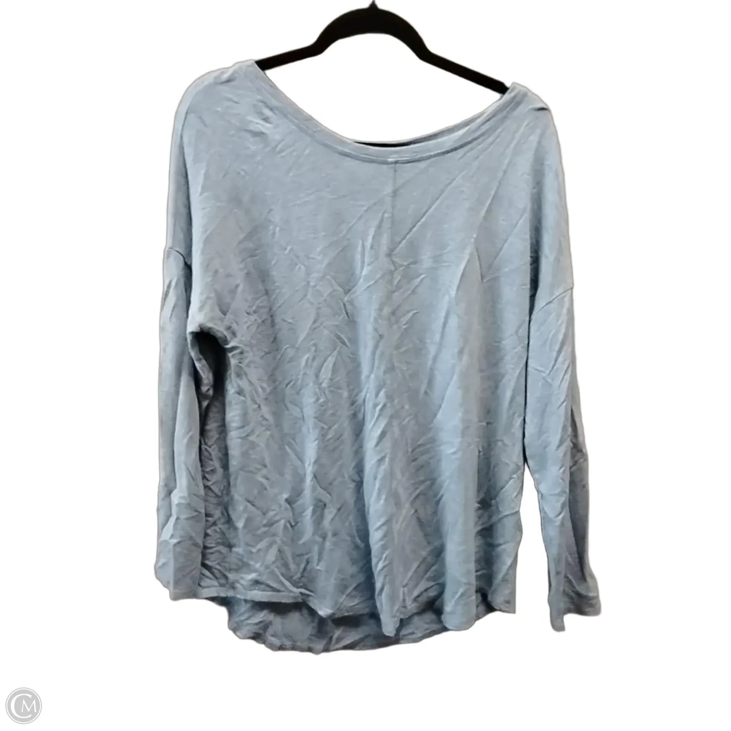 Top Long Sleeve By Premise In Blue, Size: L