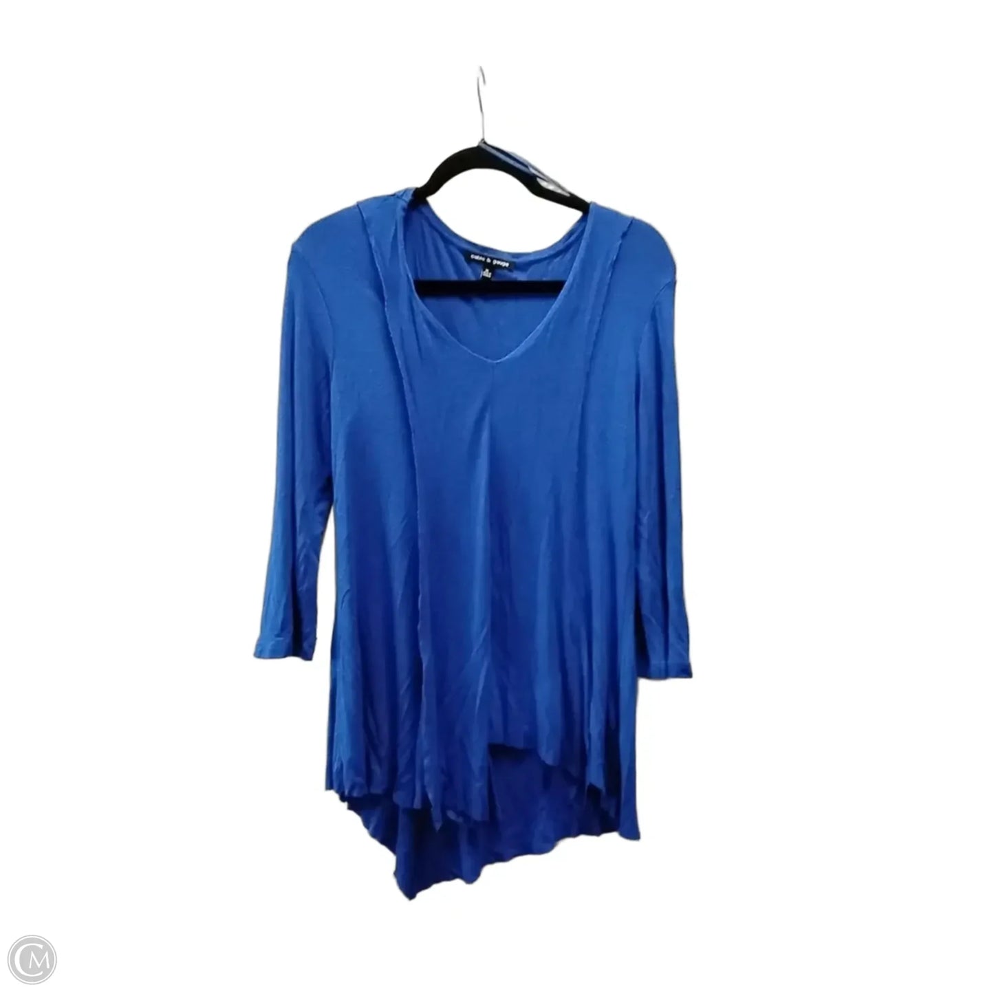 Sweater By Cable And Gauge In Blue, Size: M