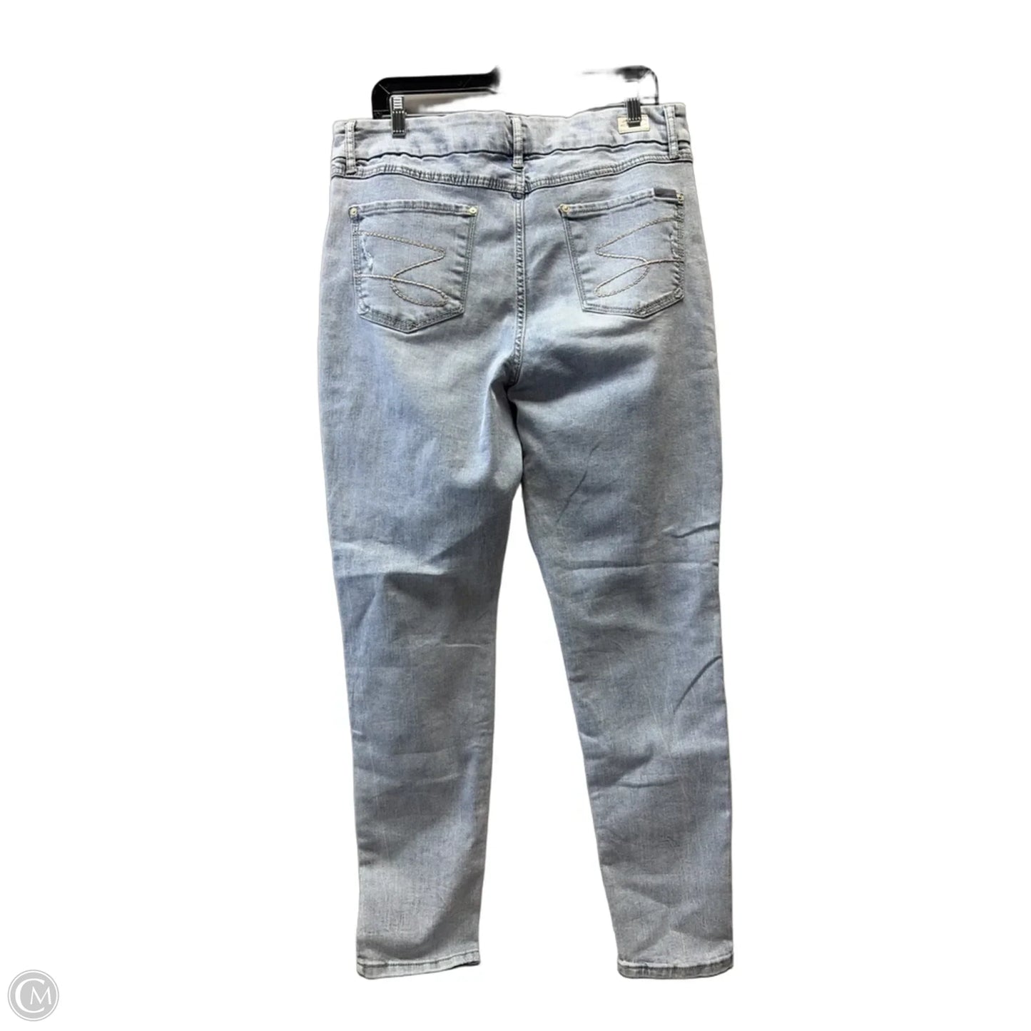 Jeans Skinny By Seven 7 In Blue, Size: 16