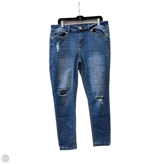 Jeans Jeggings By Seven 7 In Blue, Size: 16