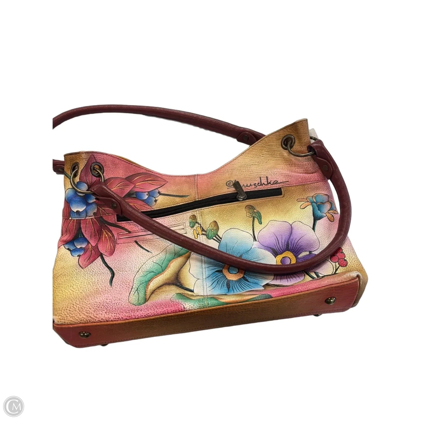 Handbag By Anuschka, Size: Medium