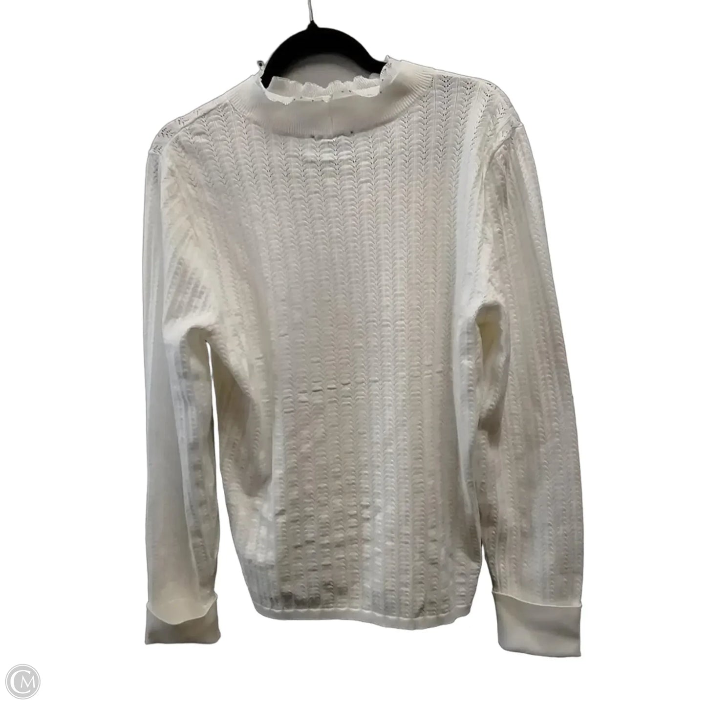Sweater By Democracy In White, Size: Xl