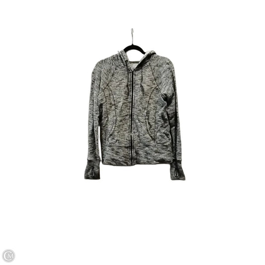 Athletic Sweatshirt Hoodie By Gapfit In Grey, Size: S