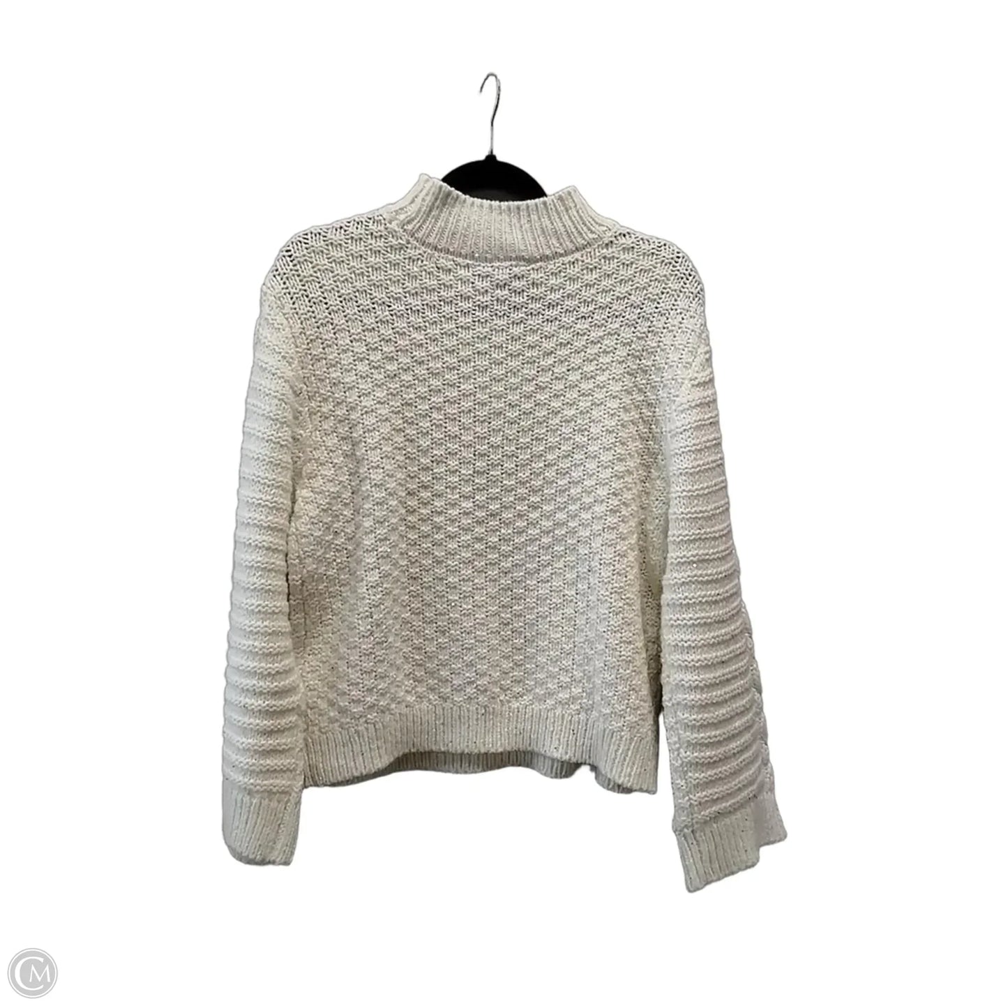 Sweater By St Johns Bay In Silver & White, Size: Mp